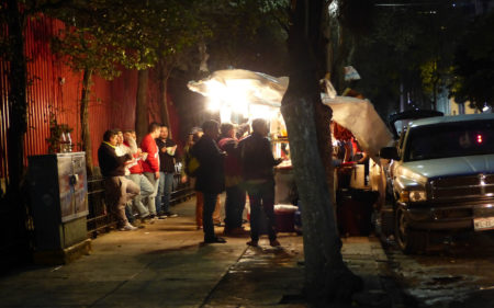 Mexico calle Sena - restauratio de rue