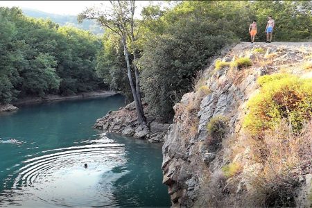 st cassien falaise de saut