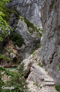 verdon grandes gorges (entree couloir samson web)