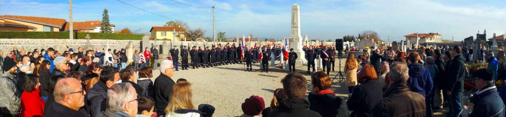 mornant ceremonie 11 novembre 2021