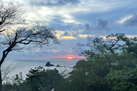 baptiste nicaragua ciel du soir