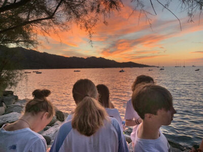 joana corse ciel du soir