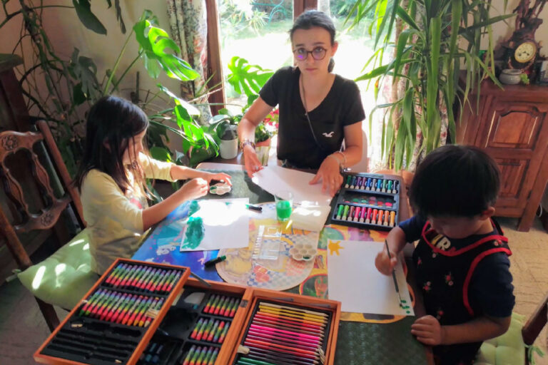 peinture alexis estelle floriane mornant