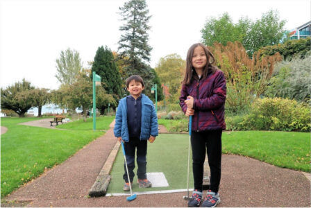 Mini-golf à Évian
