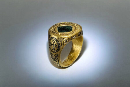 lotharingie bague basile 1er le macedonien (© bnf )