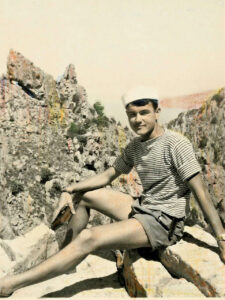 1958 Corse, calanques de Piana.