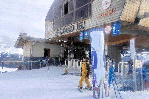 kirschou ski aussois alexis telesiege