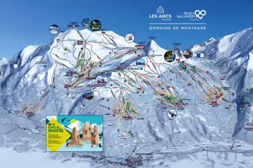 domaine de ski des arcs