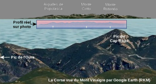 mt vinaigre 680 (la corse) sommets google et photo