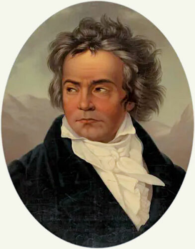 beethoven lithograph portrait ferdinand schimon 1870