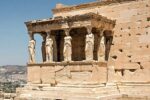 athènes cariatides sur l'acropole