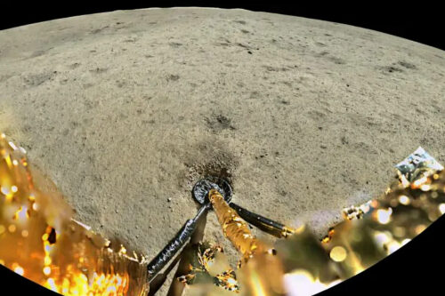 photo chang’e 6 (2 juin 2024 © cnsa).