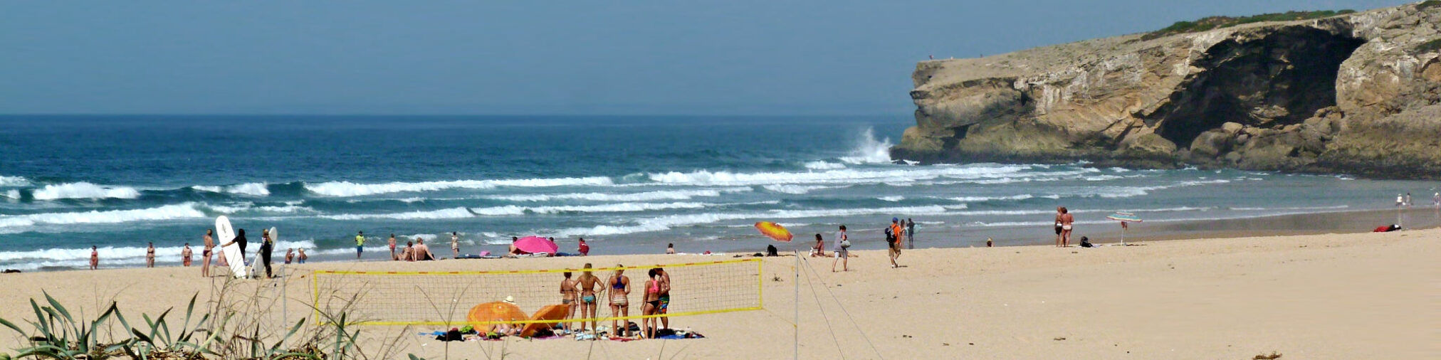 portugal algarve monte clerigo (plage des surfeurs bandeau)