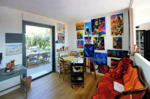 st gely monik (l'atelier de la peintre)