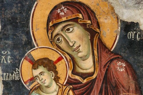 blk 1 kosovo gracanica monastere 0908 © blagofund org 13e siecle vierge de tendresse (photo zoran jovanovic)