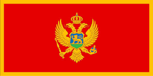 drapeau montenegro