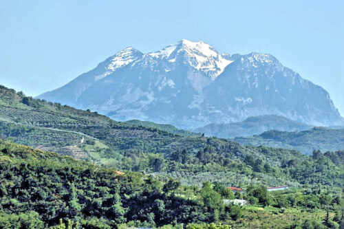 blk kosovo vers albanie montenegro1832 montagne enneigee