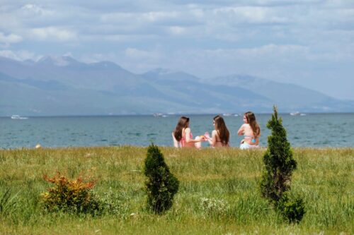 blk macedoine lac d'ohrid plage de liubanista 1993