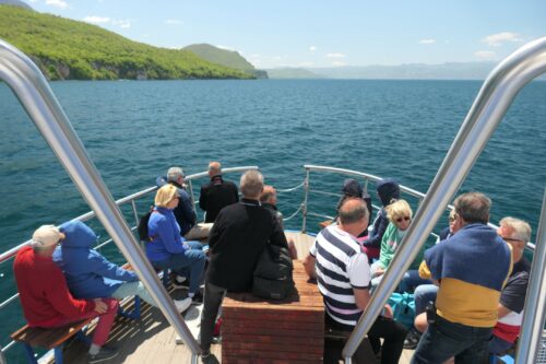 blk macedoine ohrid croisiere sur le lac 1963