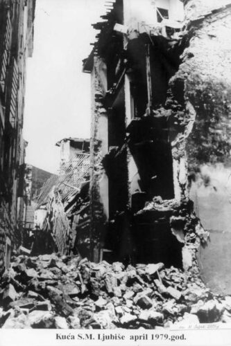 blk montengro budva 1462 (degats 1979)