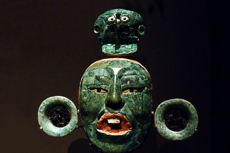 mayas masque funeraire