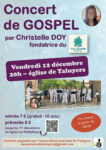 affiche gospel christelle