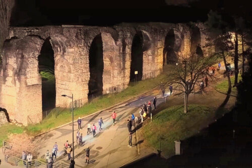 saintelyon 2025 aqueducs (detail)