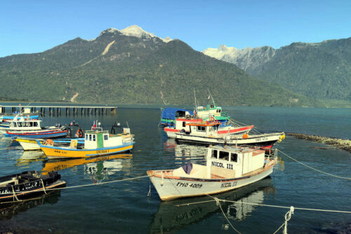 2026 02fev 22 julien premier campement à hornopieren chili