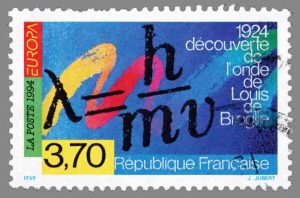 1924 1994 louis de broglie timbre 70 ans