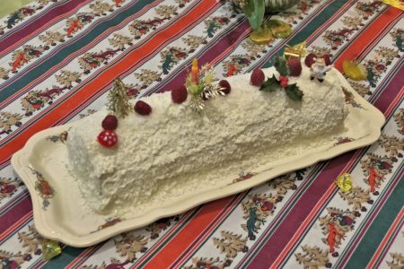 buche coco-framboise (par Susan)