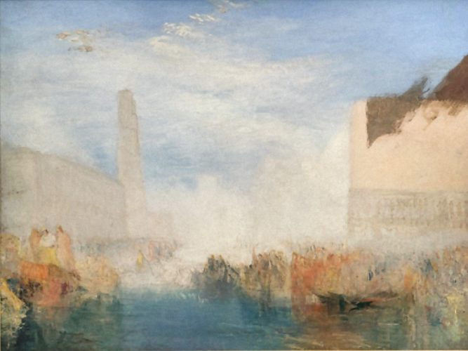 Venise, le doge épousant la mer (inachevé)