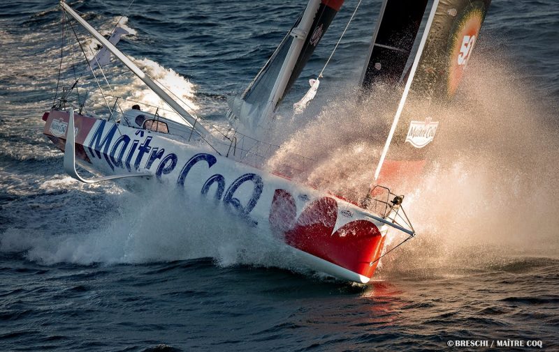 Vendee Globe Yannick Bestaven (© Breschi Maitre Coq)