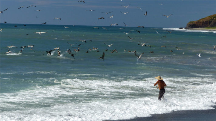 Pêche à Nexpa, Michoacan, Mexique